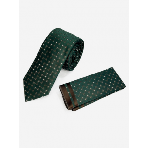 Life Style Butiken Ανδρική Γραβάτα Με Μαντηλάκι LS133-6099 Green